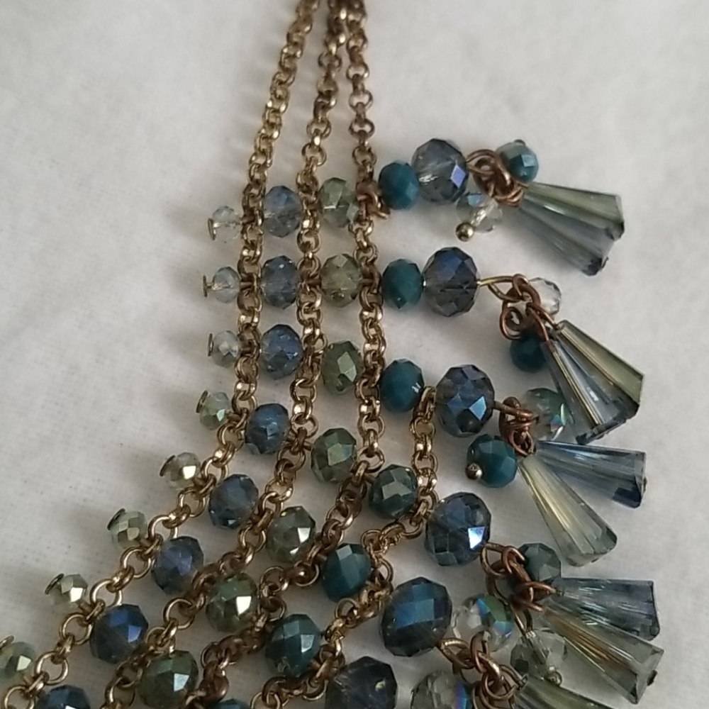 Beaded Statement Necklace - image 7